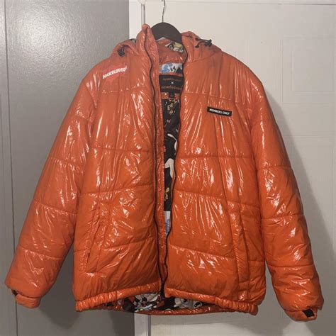 Members Only Nickelodeon Puffer Jacket - Depop