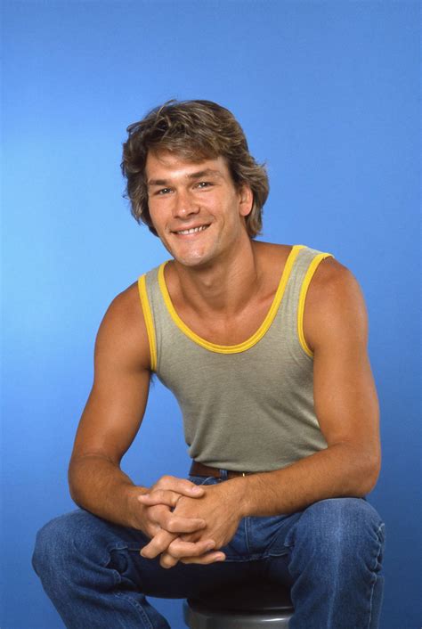 Download Patrick Swayze Young Photoshoot Wallpaper | Wallpapers.com