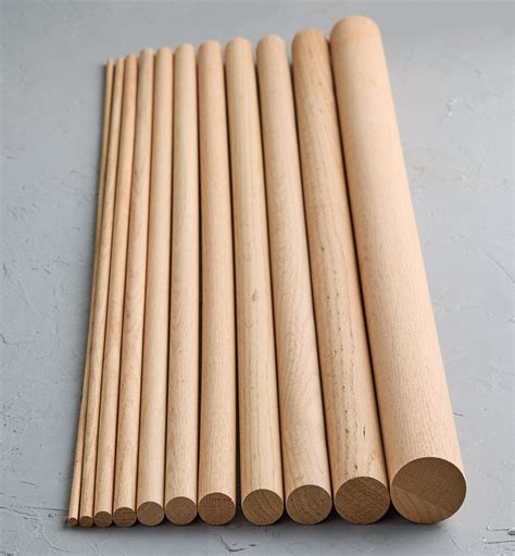 36" Red Oak Dowel Rods - Lee Valley Tools