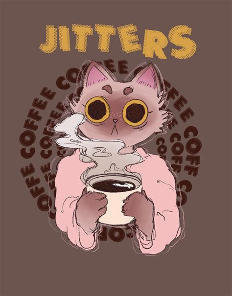 ArtStation - Jitters Coffee Cat