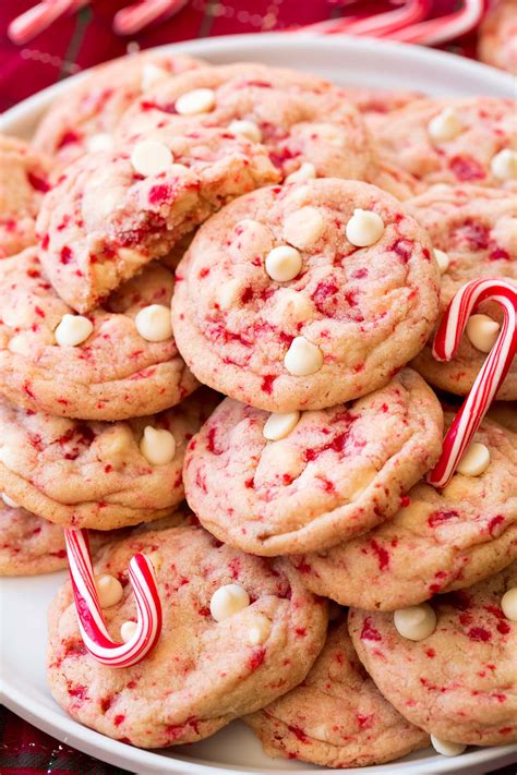 White Chocolate Peppermint Cookies Recipe
