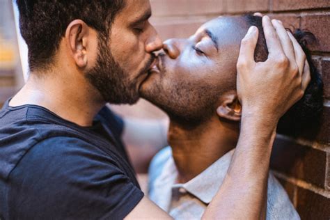 Black Gay Men Kissing Photos, Download The BEST Free Black Gay Men ...