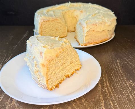 Angel Food Cake Made With Fresh Milled Flour - Grains In Small Places