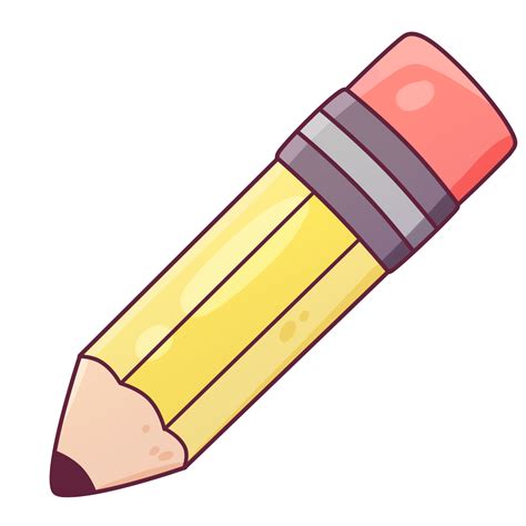 School Materials Clip Art Cartoon Pencil 45905724 PNG
