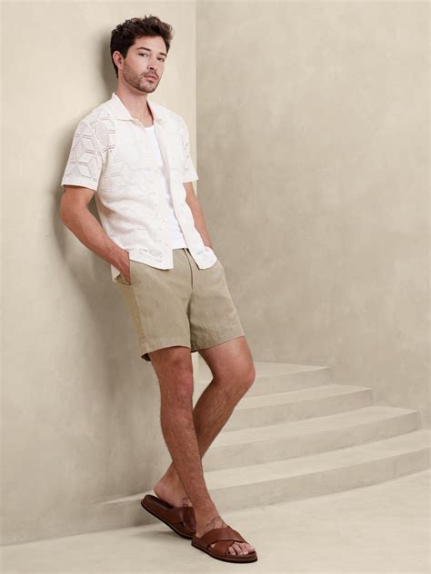 Mens Linen Shorts | Banana Republic