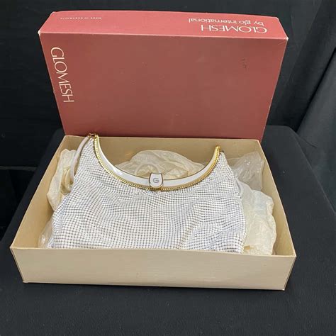 Vintage Glomesh White/Gold Purse/Handbag (s)