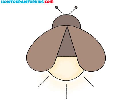 How to Draw a Firefly - Easy Drawing Tutorial For Kids