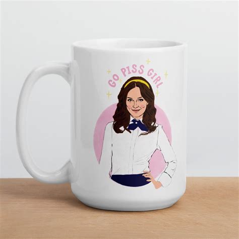 Go Piss Girl Gossip Girl Mug | Funny Meme Iconic Gen Z Humour Viral ...