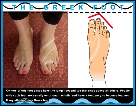 9 FOOT SHAPES - THE GREEK FOOT | Greek feet, Greek toes, Shapes