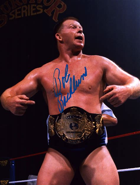 Bob Backlund signed 11x14 Photo - Signed By Superstars