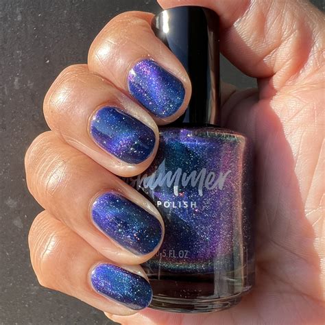 KBShimmer How Polarizing Multichrome Magnetic Nail Polish