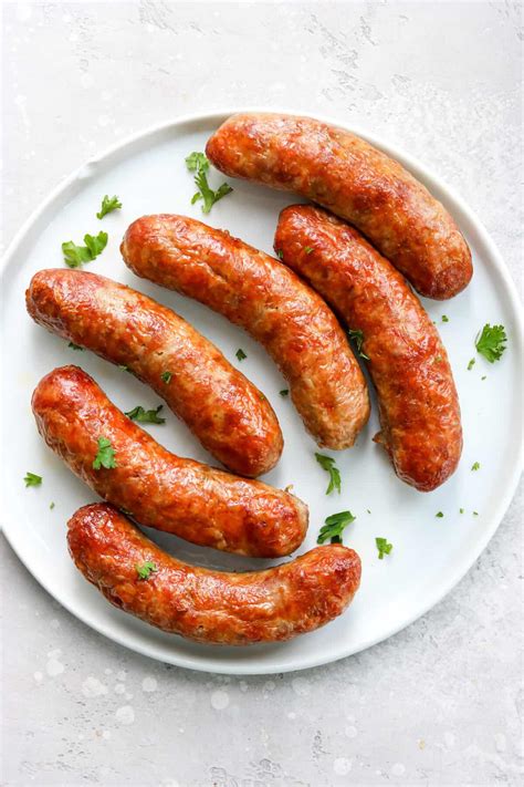 Air Fryer Italian Sausage | Easy & Gluten Free