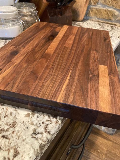 12x18 Walnut Cutting Board. Beautiful Butcher Block Cutting Board ...