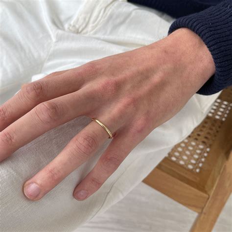 18k Gold Lab Diamond Eternity Wedding Band, Classic 2mm | Kimai UK