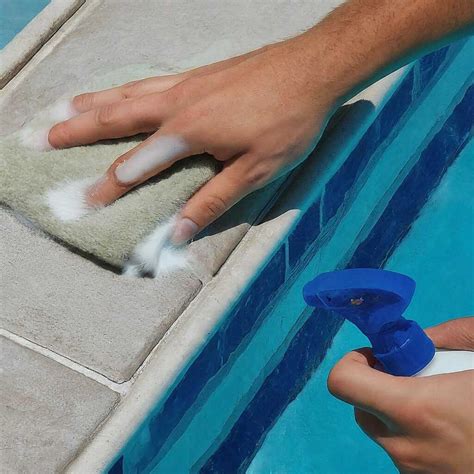 applying a cleaning solution