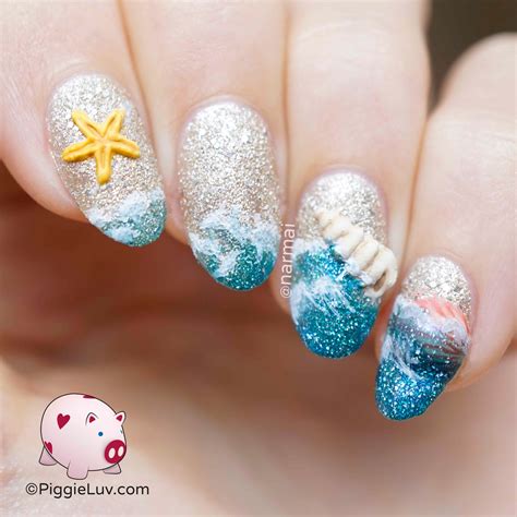 Nail Art Ideas For Beach at Renaldo Robinson blog
