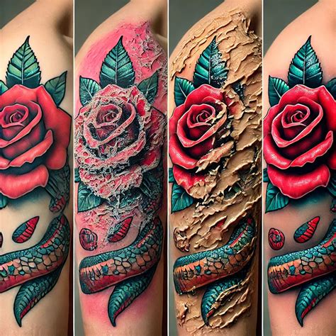 Stages Of Tattoo Healing