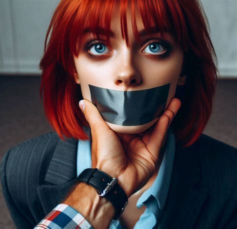 Redhead Bondage by bondageai97 on DeviantArt