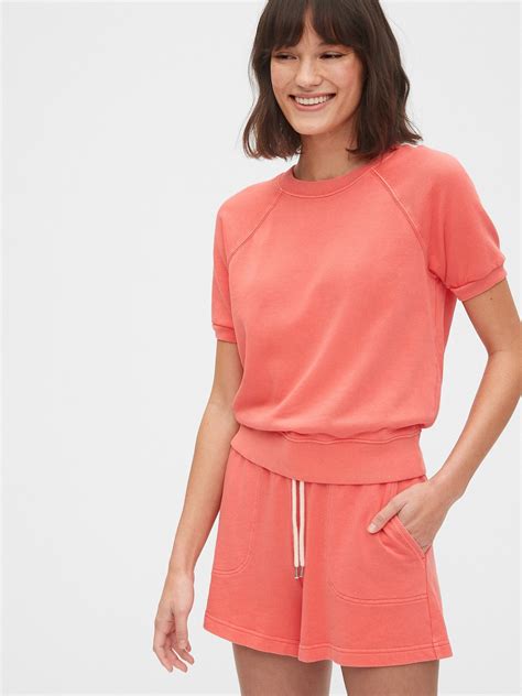 Vintage Soft Short Sleeve Sweatshirt | Sweatshirt short sleeve, Soft ...