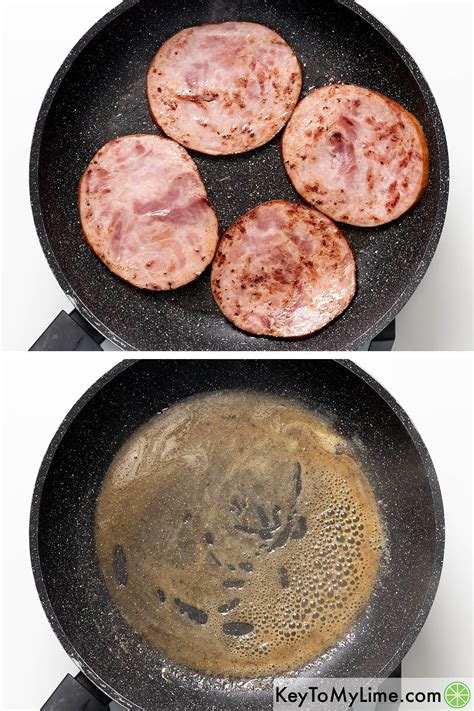 BEST Ham Steak Recipe with Brown Sugar Glaze {VIDEO} - Key To My Lime