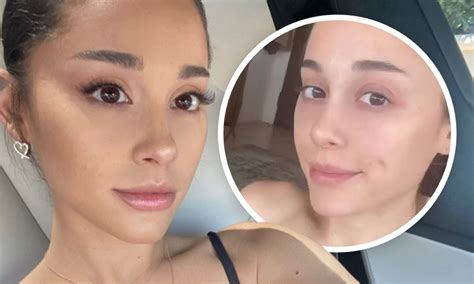 Ariana Grande Without Makeup 2022