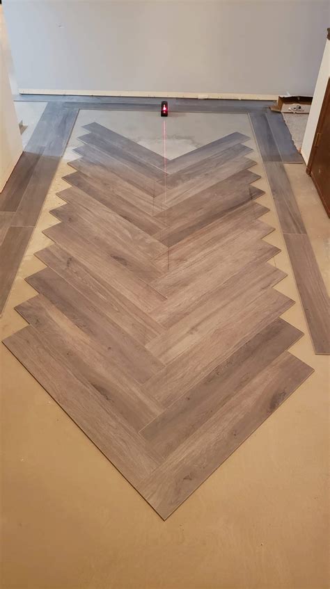 Herringbone Floor Border