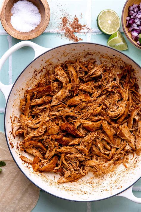 Easy Shredded Mexican Chicken Recipe