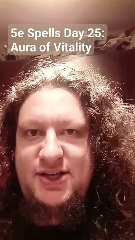 5e Spells Day 26: Aura of Vitality - YouTube