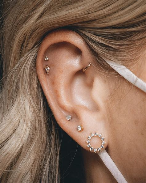 5+ Double Helix Piercing Ideas To Flaunt Your Love For Piercing ...