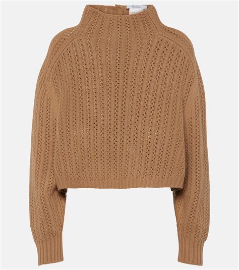 Hodeida wool and cashmere sweater in beige - Max Mara | Mytheresa