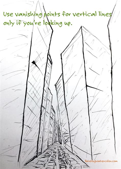 Vanishing Point Drawing at PaintingValley.com | Explore collection of ...