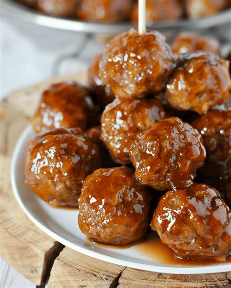 Sweet Hawaiian Teriyaki Meatballs Slow Cooker Recipe for Family Meals ...