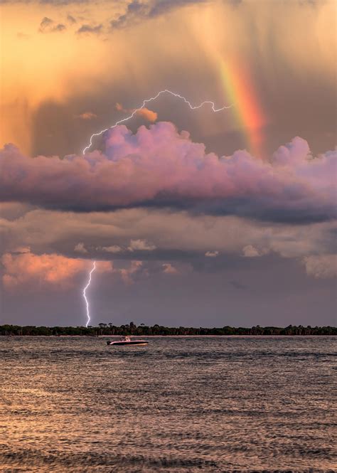 Lightning And Rainbow