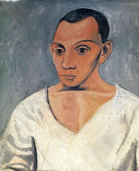 Self-Portrait (1906) by Pablo Picasso – Artchive