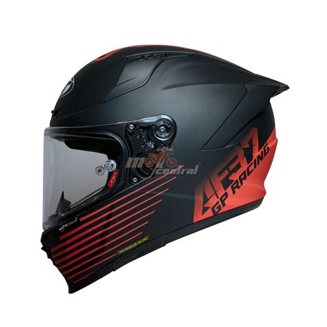 KYT Striker AF37 Livery Matt Black Red Helmet– Moto Central