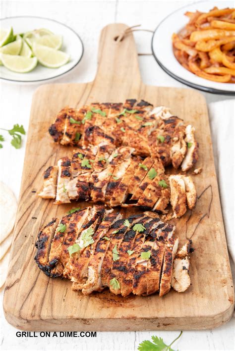 Chicken Fajita Marinade - grillonadime.com