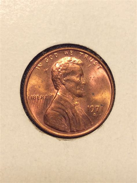 1971 D Lincoln Cent - For Sale, Buy Now Online - Item #225283