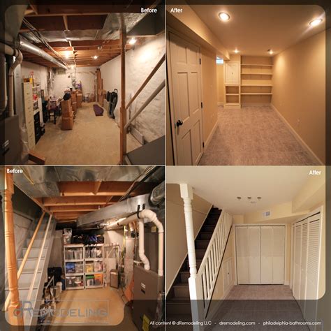 Basement Reno Before And After Basement Remodel Before And After (With