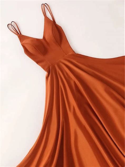 Burnt Orange Maxi Dress