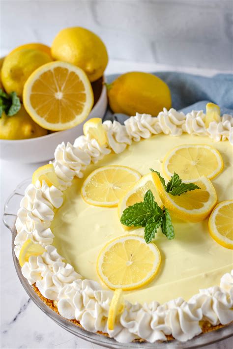 Lemon Cream Pie Grandma’s Lemon Icebox Pie (No Bake)