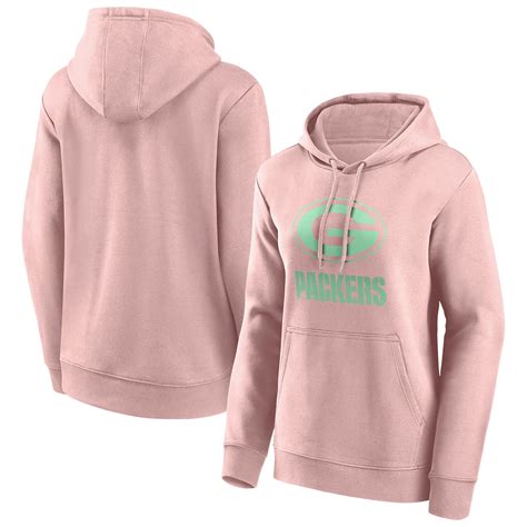 Womens Green Bay Packers Fashion Colour Logo Hoodie | Rebel Sport