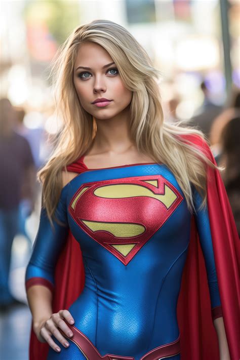 AI Supergirl beautiful 9 by bradbarry2 on DeviantArt