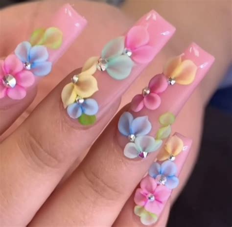 Pin by Kellie on Spa stuff | Flower nails, 3d flower nails, 3d nail designs