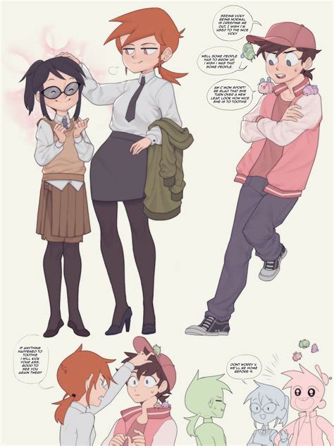 vicky, timmy turner, wanda, cosmo, peri, and 2 more (the fairly ...