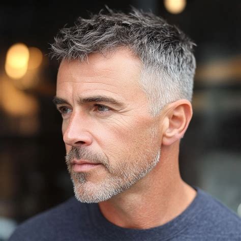 Trendy Short Gray Hairstyles: Stylish Cuts for Older Men Embracing ...