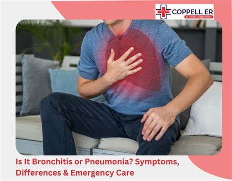 Bronchitis vs Pneumonia: Symptoms & When to Visit ER