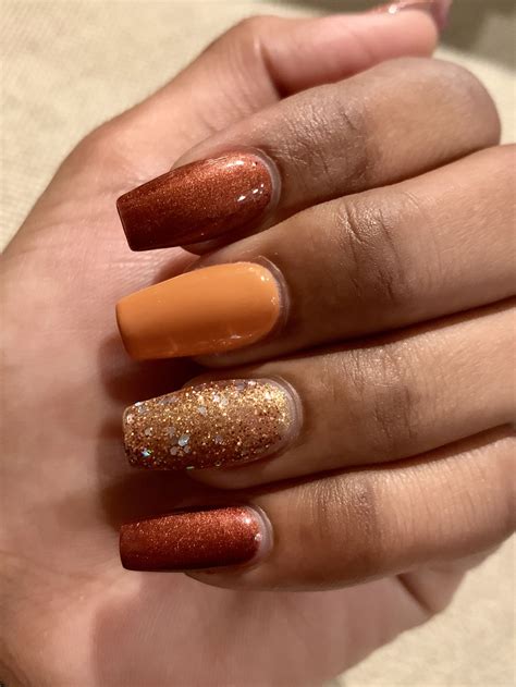 Thanksgiving Nails #thanksgiving #holiday #nails #nailart #acrylicnails ...