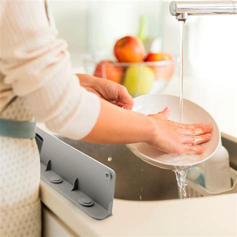 Buy MRPR Silicone Sink Splash Guard - Water Splash Guard for Kitchen ...