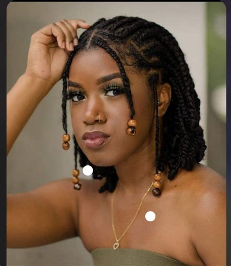 Pin by Sarabiazj on Hairstyles | Braids for short hair, Natural hair ...