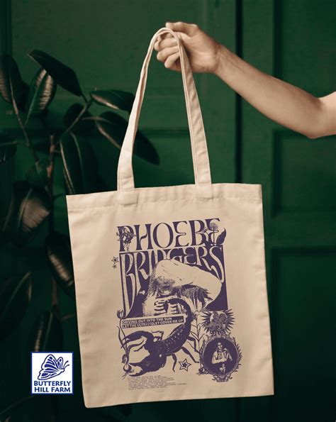 Phoebe Bridgers On Tour Tote Bag, Phoebe Bridgers Tote Bag, Phoebe ...